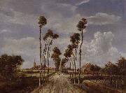 Meindert Hobbema Avenue at Middelharnis (mk08) oil on canvas